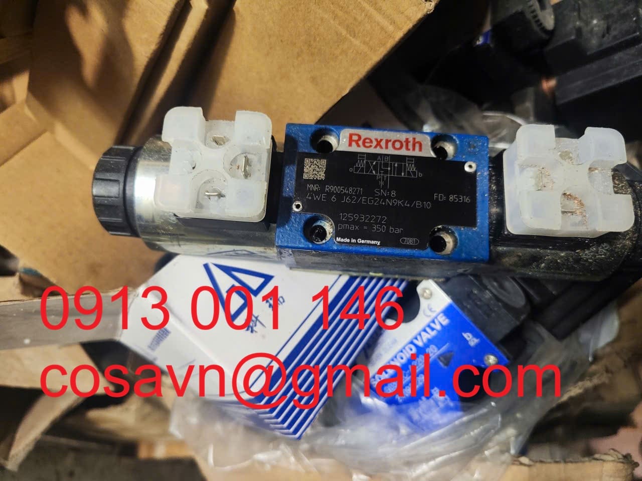 Bosch Rexroth Van điều hướng Bosch Rexroth 4WE6J62/EG24N9K4/B/10 4WE6J62/EG24N9K4/B/10